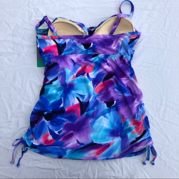 Miraclesuit Tankini Top, Size 12, NWT - Picture 2 of 4
